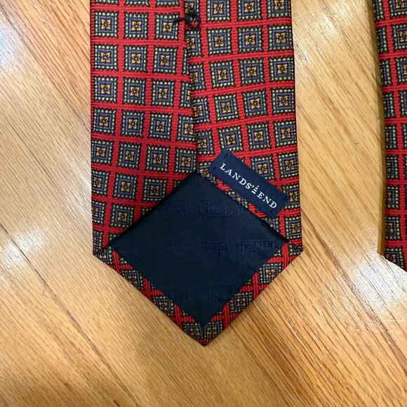 Lands' End Men's Tie -- One Size - Picture 4 of 5